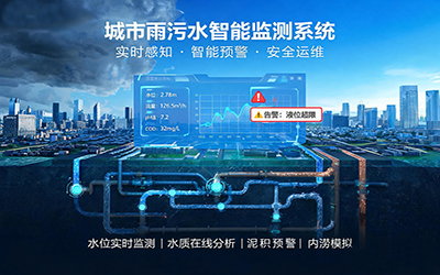 城市雨污水管网监测预警系统解决方案