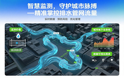 城市排水管网流量监测系统解决方案